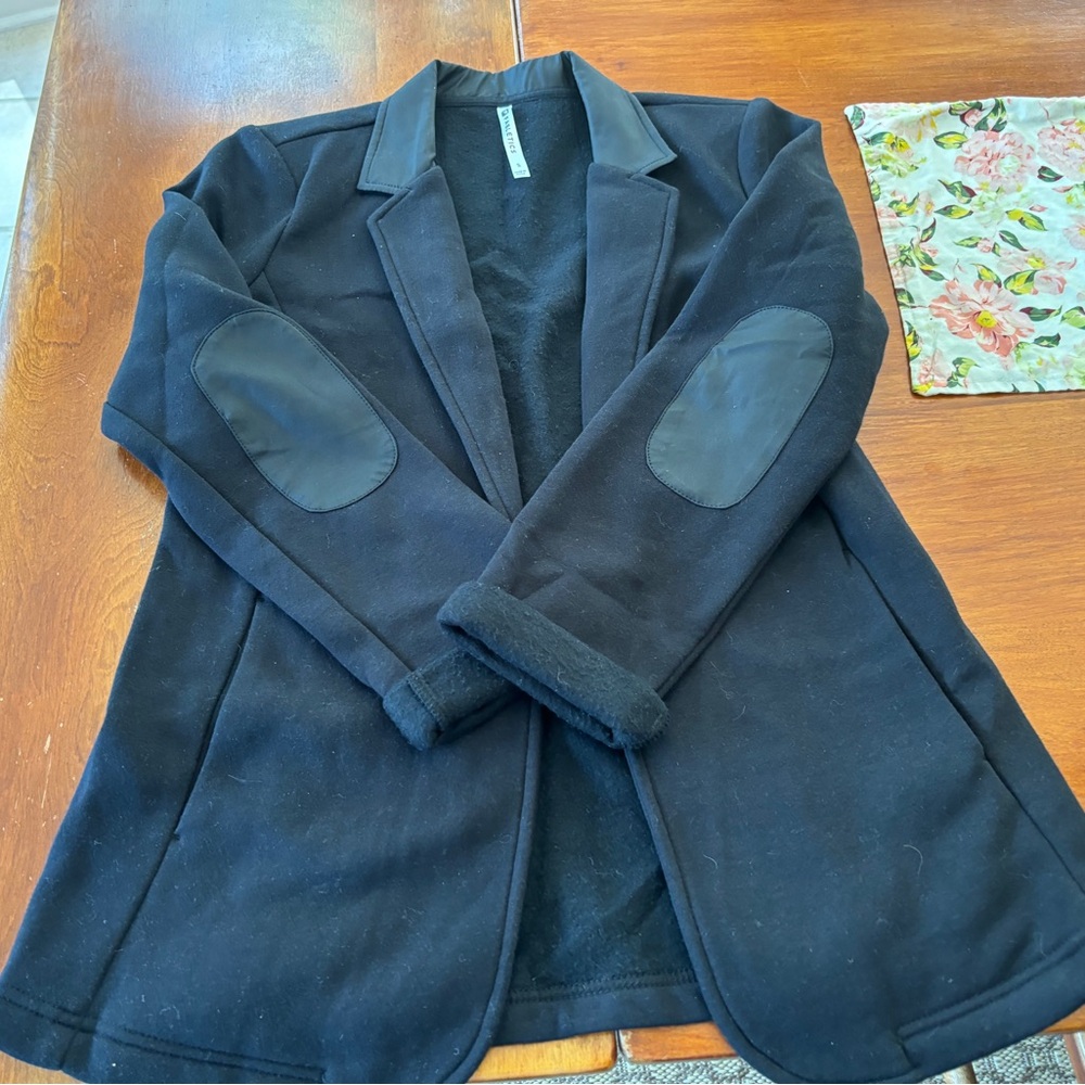 Fabletics small Primrose Blazer w/ Elbow Patches
